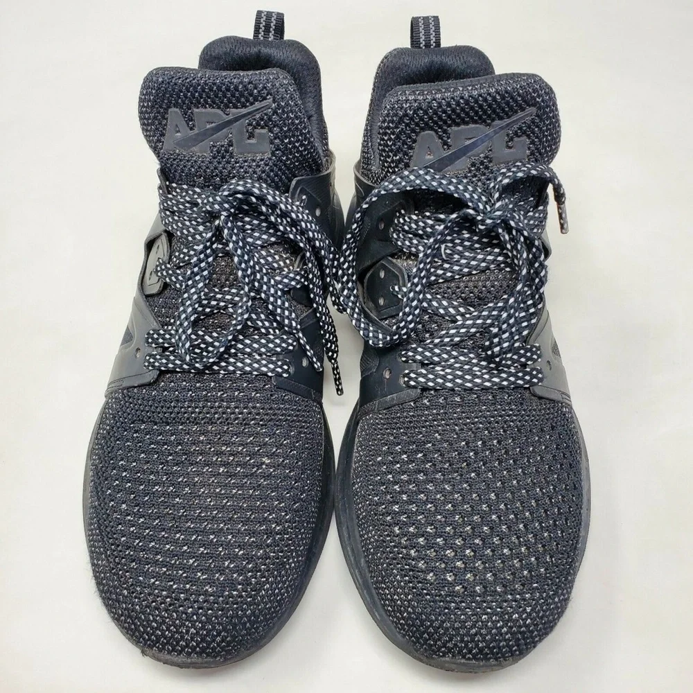 Lululemon APL Reflective Ascend Shoes Black Womens Size 8
